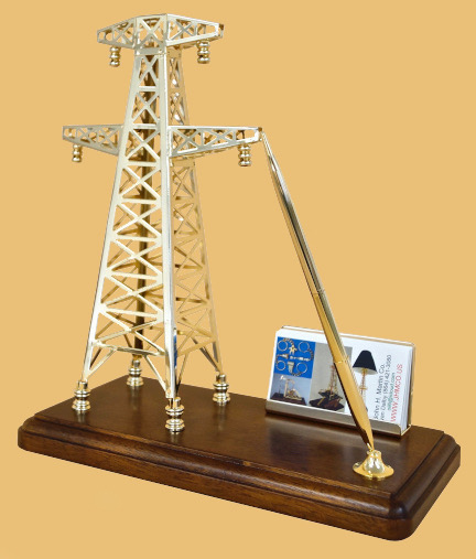 Electricity safety award gift office decoration gift