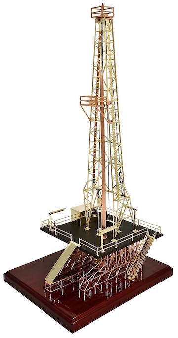 Oilfield drilling rig model