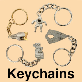 Oil and gas gifts oilfield drillbit keychains, promotional items or handouts