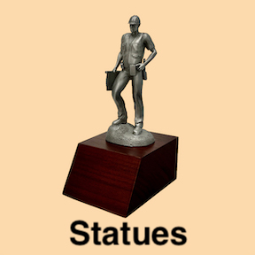 Statues and sculpture awards achievement mementoes for employees